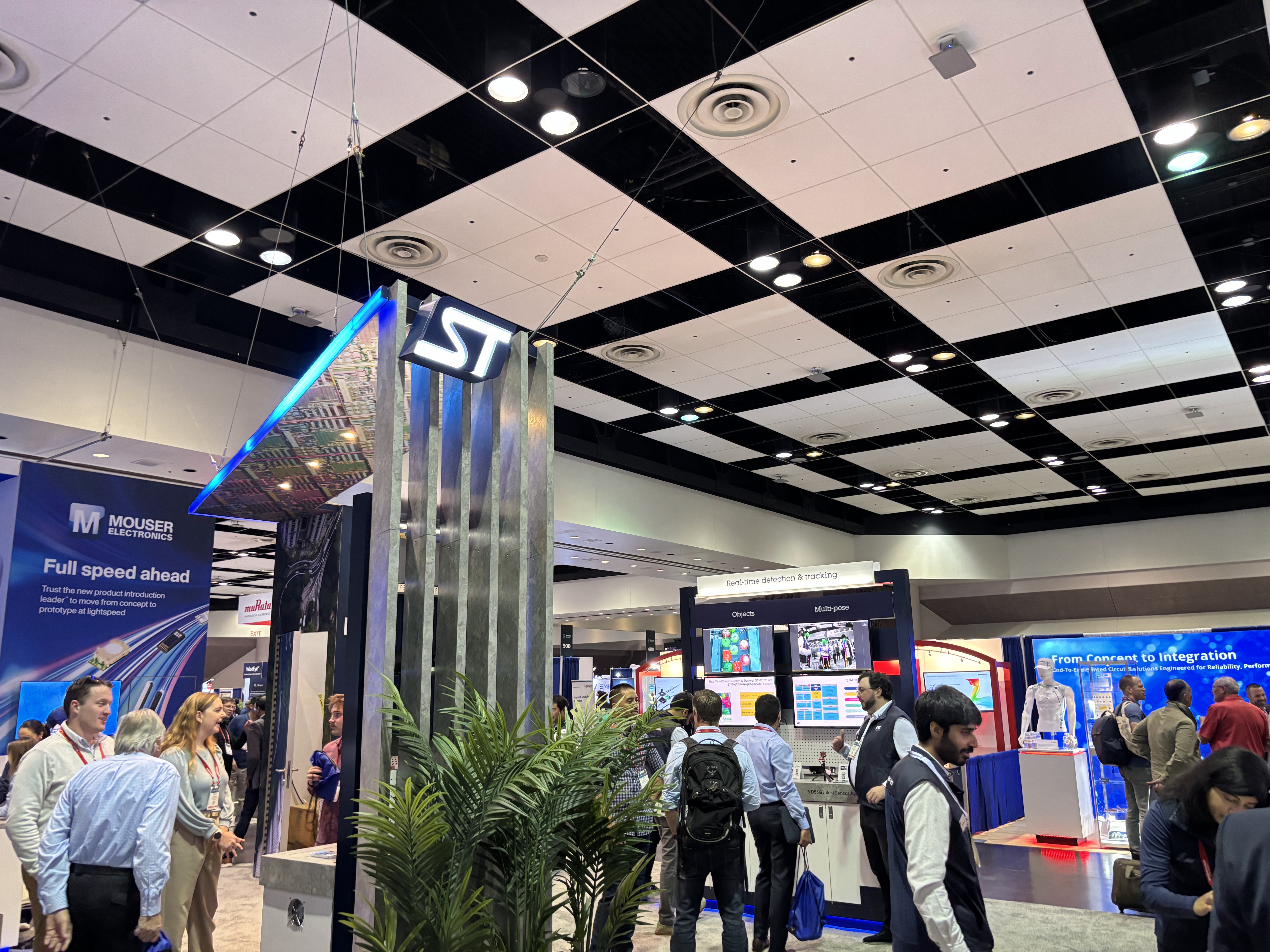 ST at sensors converge.